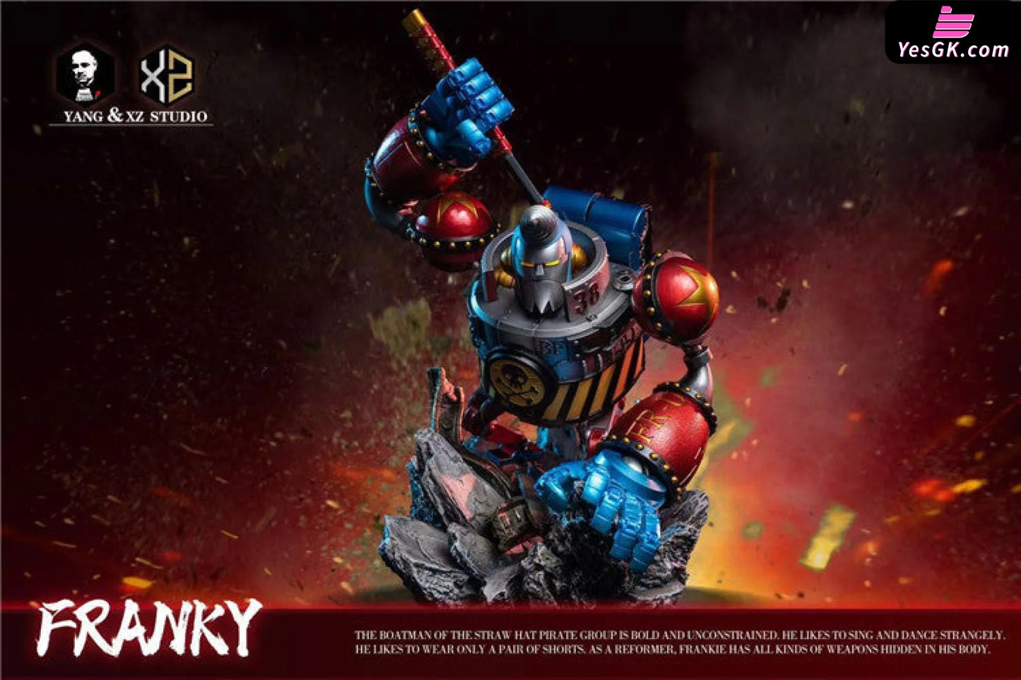 One Piece Franky Resin Statue - YANG & XZ Studio [Pre-Order]