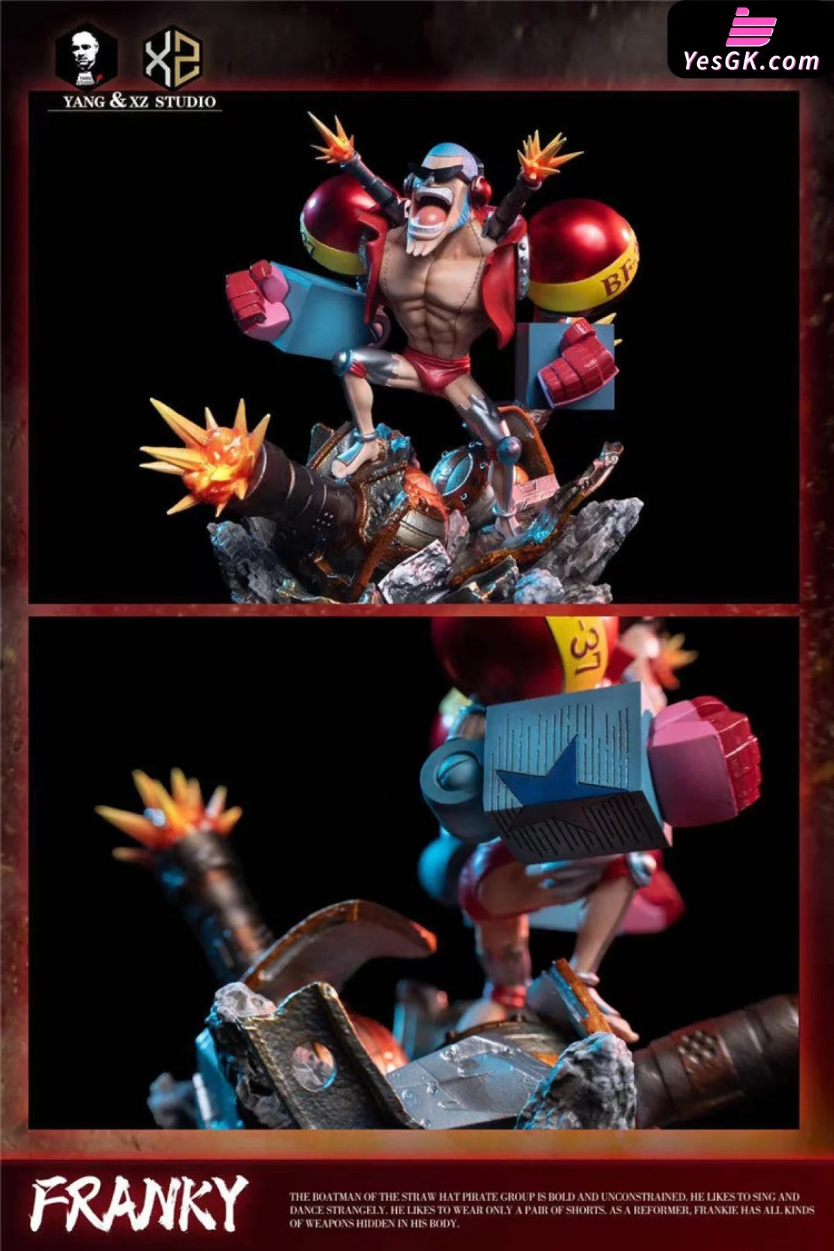 One Piece Franky Resin Statue - YANG & XZ Studio [Pre-Order]