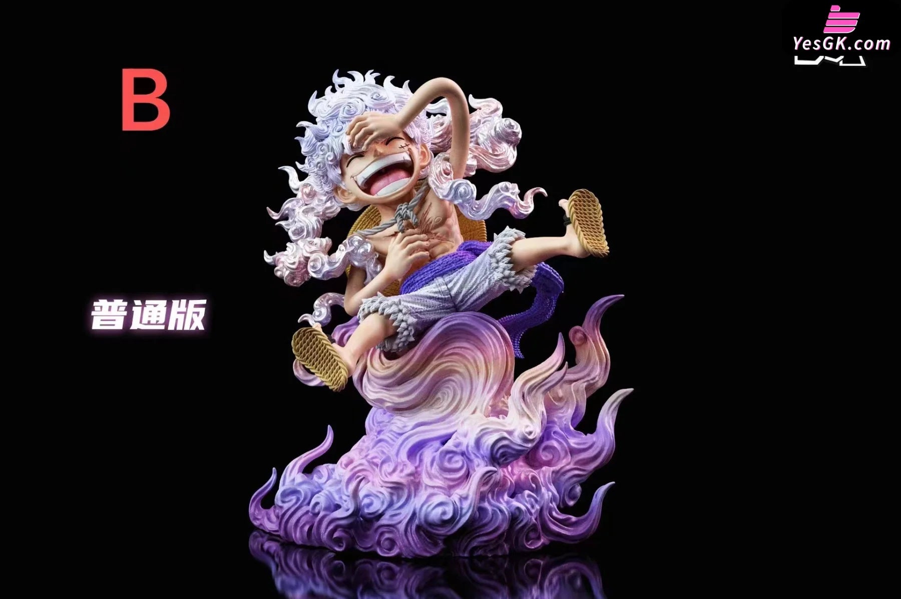 One Piece Freedom! Nika Luffy & First Appearance Gear 5 Statue - Bbf Studio [Pre-Order]