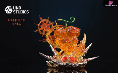 One Piece Fruit #22 Glint Glint Fruit pop GK Statue - UNO Studio [Pre-Order] Deposit / C Version(Transparent) / With