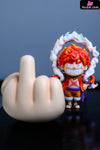 One Piece Funny Luffy GK Statue - Ji ke Studio & Jiu Cai Wu Studio [Pre-Order] Deposit / B Version: Red Rubber Man