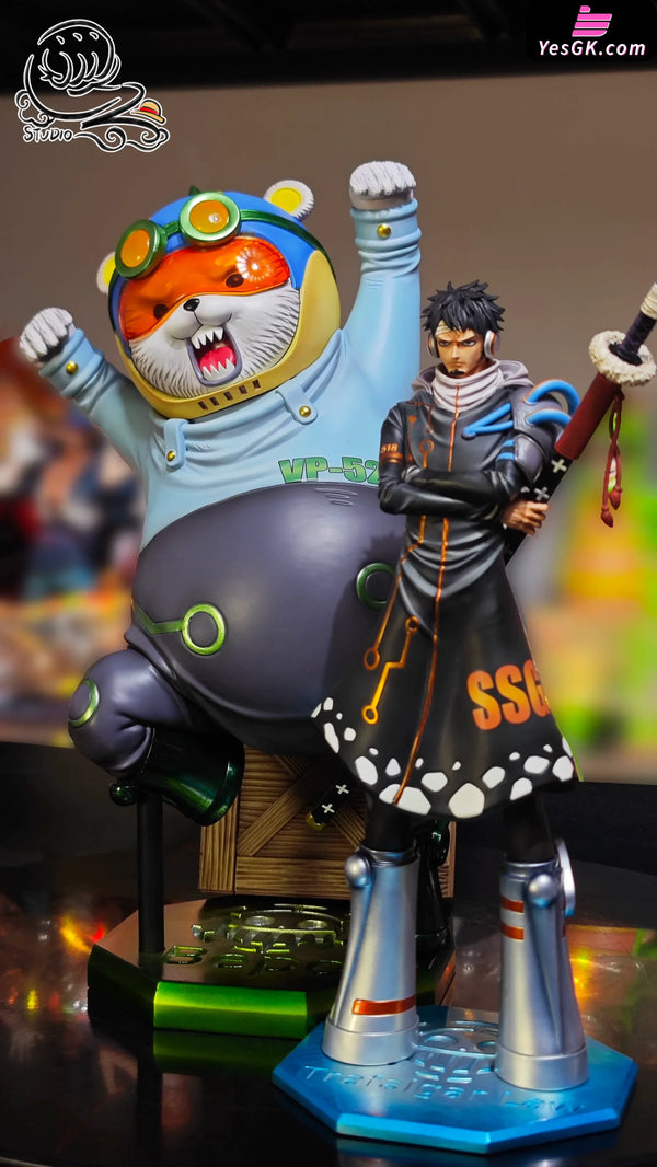 One Piece Future Fantasy Series #2 Egghead Law & Bepo pop GK Statue - RZ Studio [In-Stock] - One Piece