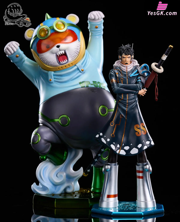 One Piece Future Fantasy Series #2 Egghead Law & Bepo pop GK Statue - RZ Studio [In-Stock] - Full Payment / Set - One