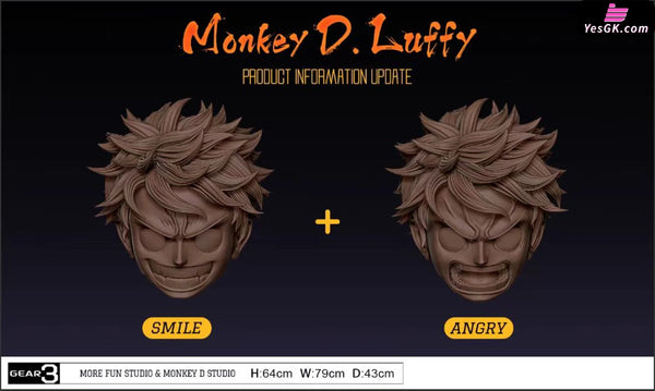 One Piece Gear 3 Luffy GK Statue - More Fun Studio & Monkey D. Studio [Pre-Order] - One Piece
