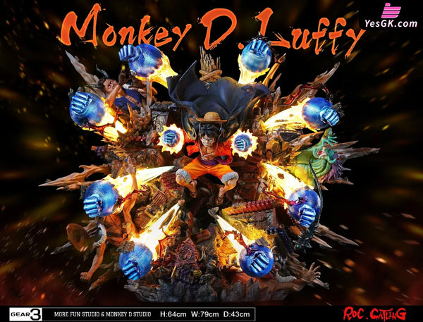 One Piece Gear 3 Luffy GK Statue - More Fun Studio & Monkey D. Studio [Pre-Order] - One Piece