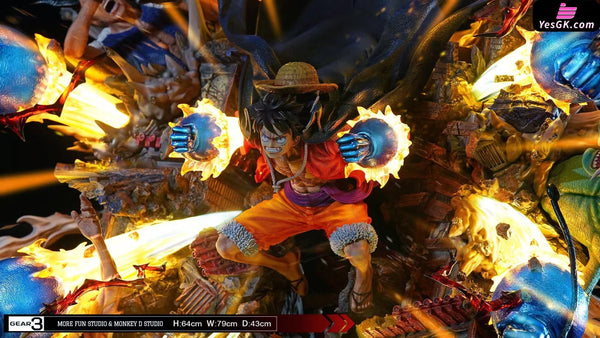 One Piece Gear 3 Luffy GK Statue - More Fun Studio & Monkey D. Studio [Pre-Order] - One Piece