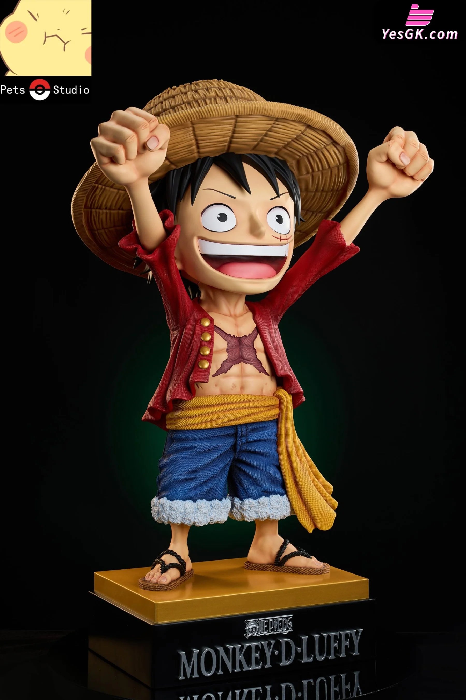 One Piece Gear 3 Side Effect Shrinks Luffy Statue - Pets Studio [Pre-Order]