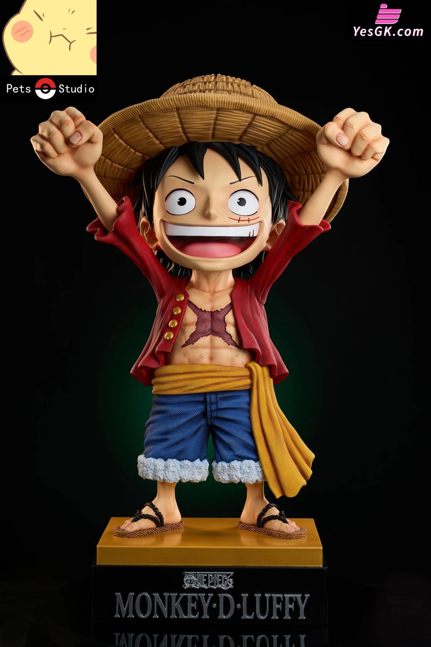 One Piece Gear 3 Side Effect Shrinks Luffy Statue - Pets Studio [Pre-Order]