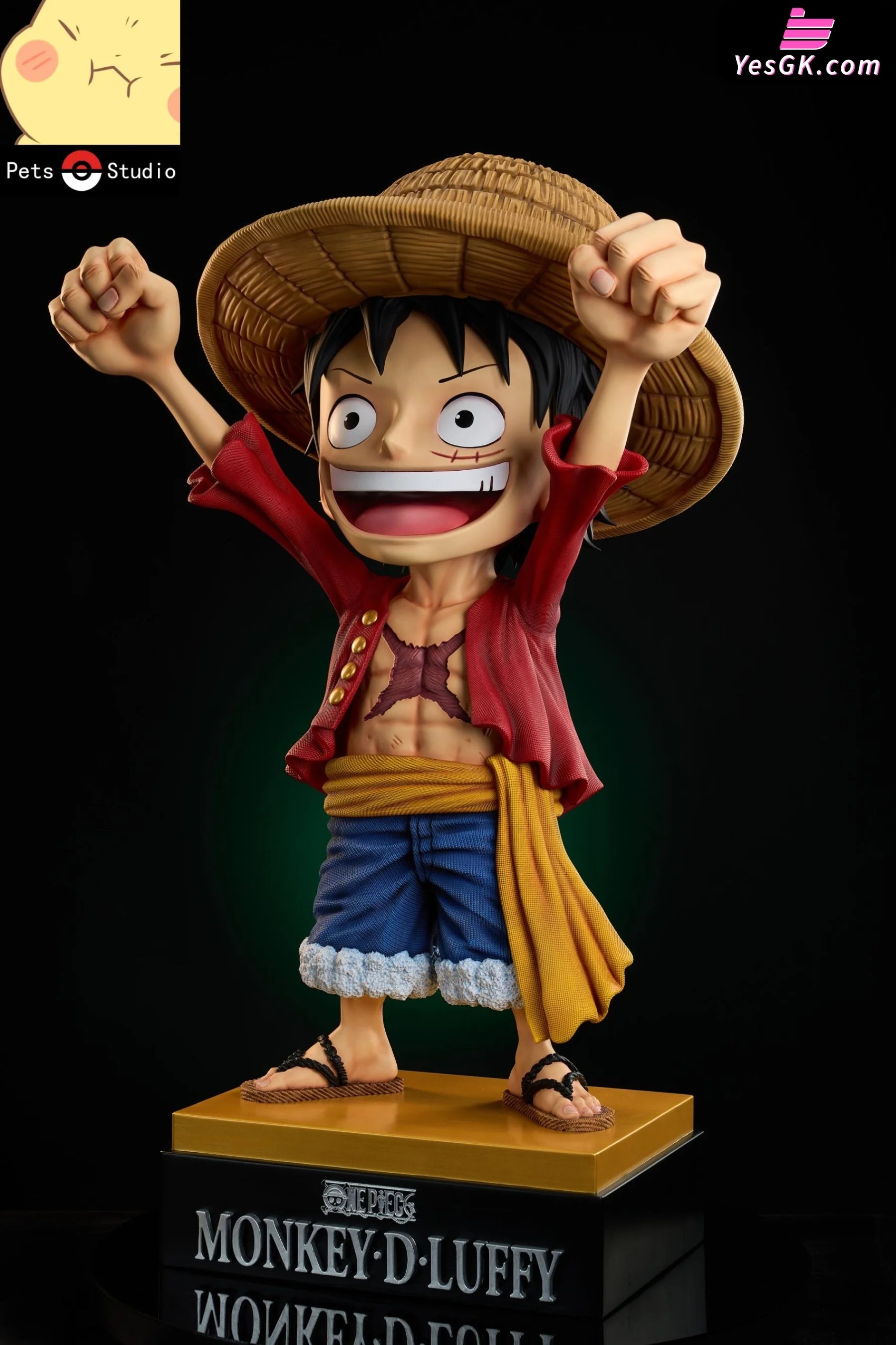 One Piece Gear 3 Side Effect Shrinks Luffy Statue - Pets Studio [Pre-Order]