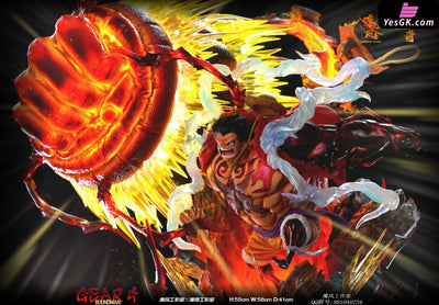 One Piece Gear 4 - Elastic Man Luffy Resin Statue - More Fun Studio & Monkey.d Studio [Pre - Order]