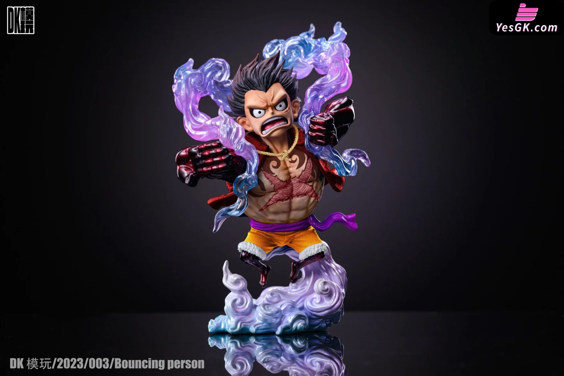 luffy gear 4 bounce man figure One Piece Gear 4 Luffy-Bouncing Man Resin Statue
