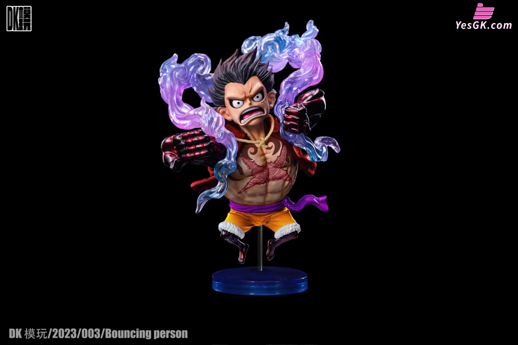 dk gear One Piece Gear 4 Luffy-Bouncing Man Resin Statue