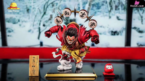 One Piece Gear 4 Luffy GK Statue - One Piece Studio [In-Stock] - Full Payment / Blue Base Version / Red - One Piece