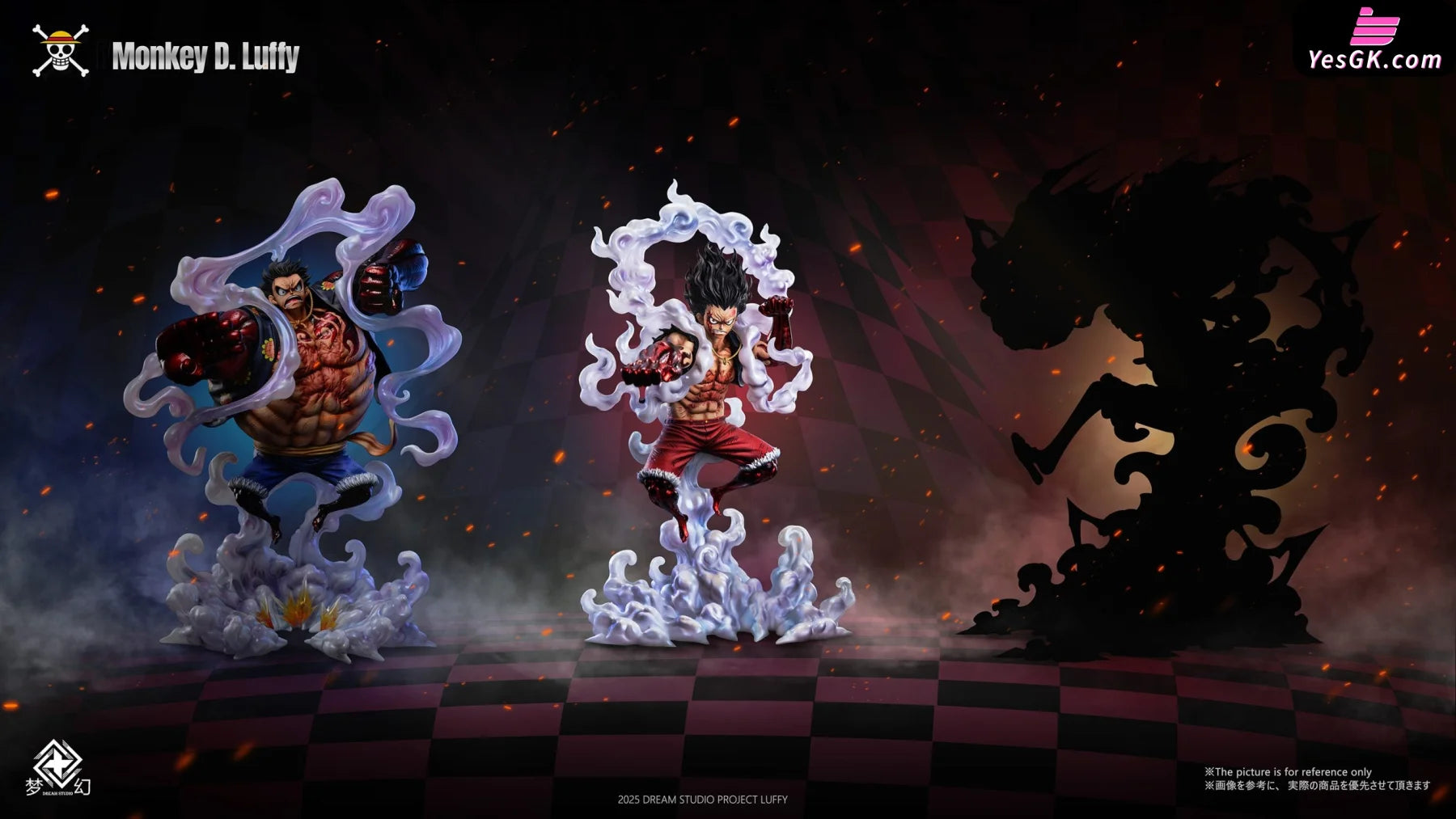 luffy gear 4 snake man One Piece Gear 4 Snakeman Luffy GK Statue