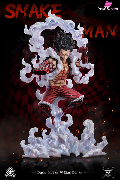 One Piece Gear 4 Snakeman Luffy GK Statue - Dream Studio [Pre-Order] Deposit / Solid Color One Piece
