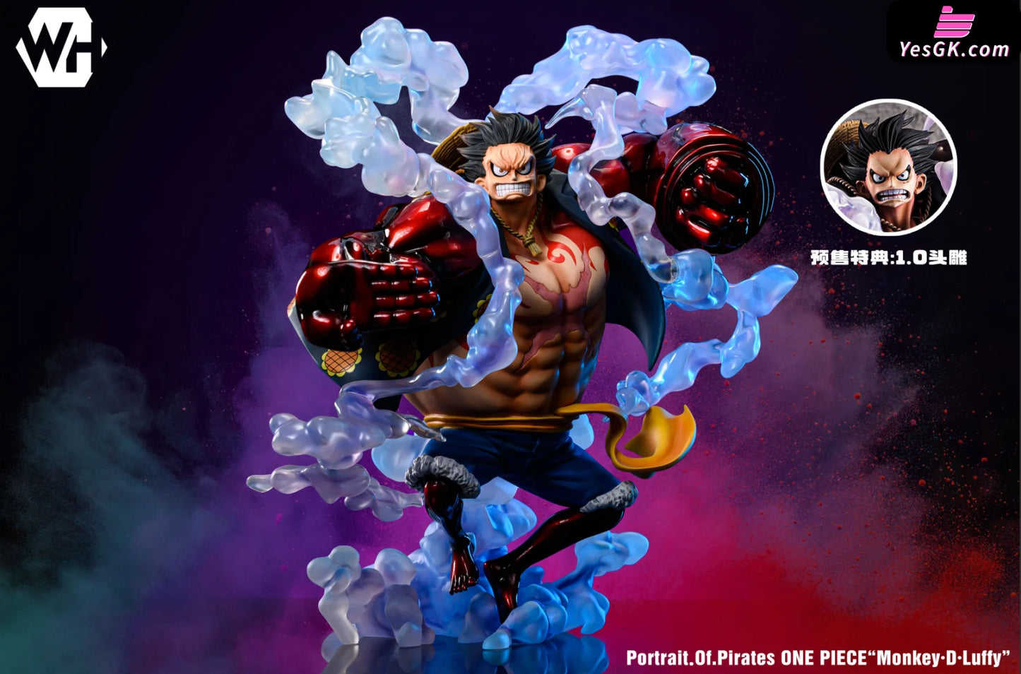 One Piece Gear Fourth Bouncer Luffy Resin Statue - Wh Studio [Pre-Order]