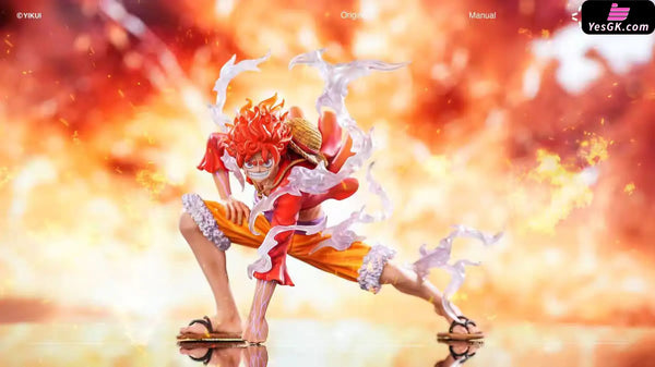 One Piece Gear Second - Monkey D. Luffy Resin Statue Lx Studio [In-Stock] Full Payment / Nika (Red