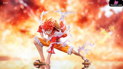 One Piece Gear Second - Monkey D. Luffy Resin Statue Lx Studio [In-Stock] Full Payment / Nika (Red