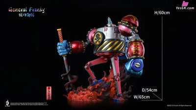One Piece General Franky 2.0 GK Statue - DX Studio [In-Stock] - Full Payment - One Piece