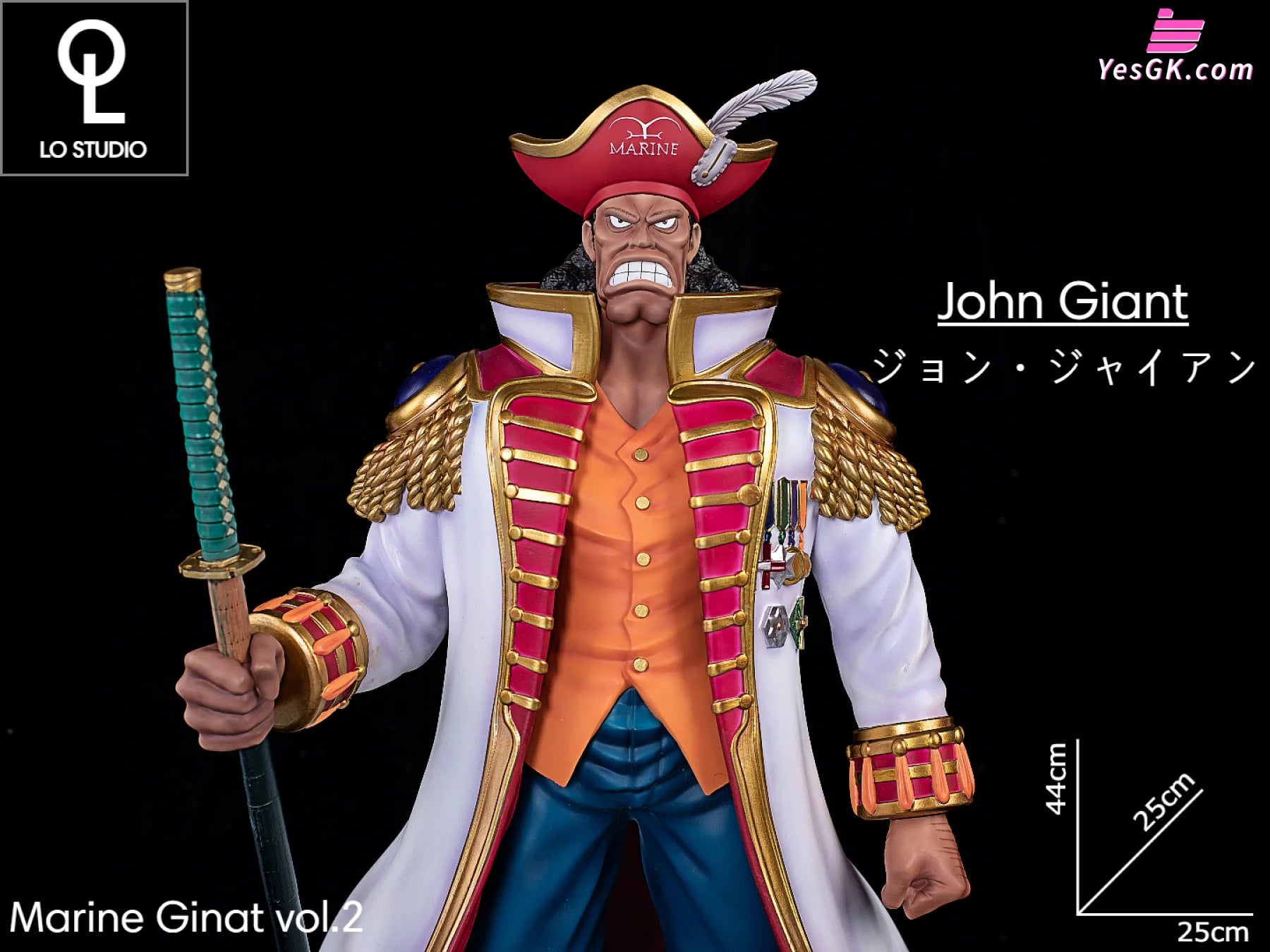 One Piece Giant Navy Vol.2 John Statue - Lo Studio [Pre-Order]