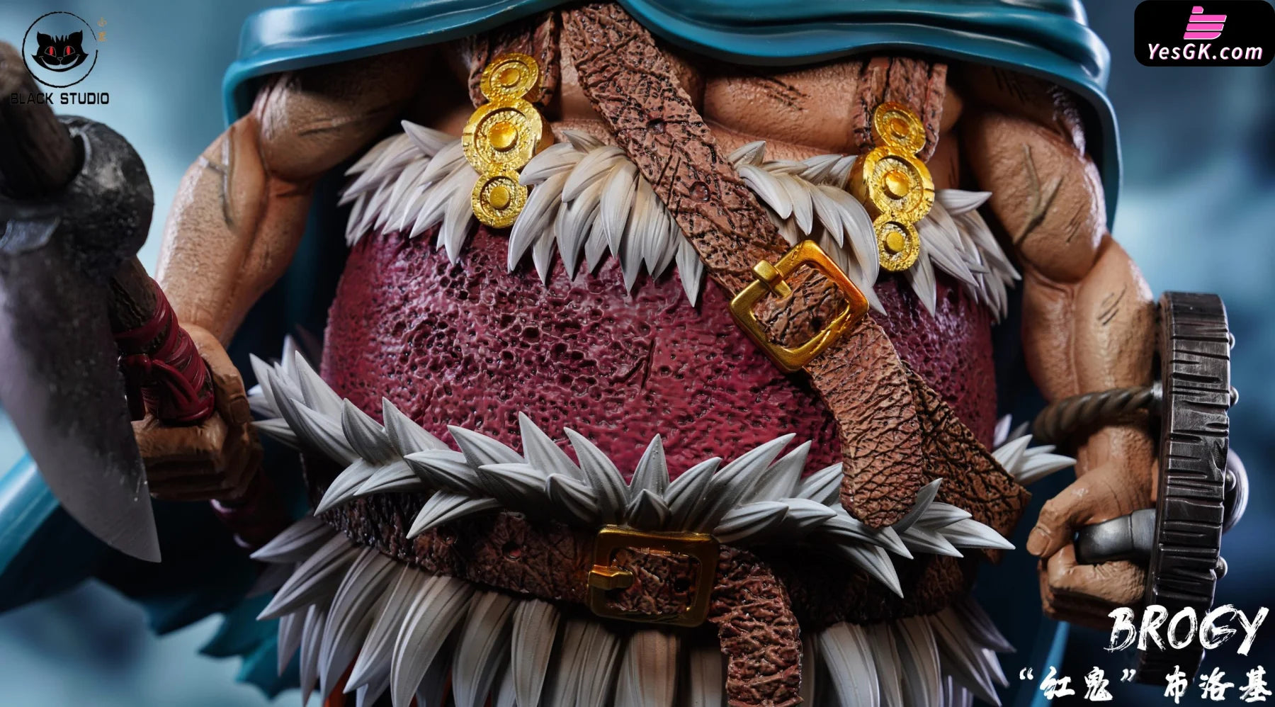 One Piece Giant Series Dorry & Brogy 2.0 GK Statue - Black Studio