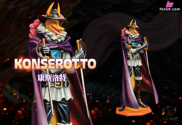 One Piece Giovanni x Sicilian x Concelot GK Statue - Black Studio [Pre-Order] - One Piece