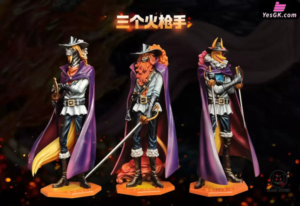 One Piece Giovanni x Sicilian x Concelot GK Statue - Black Studio [Pre-Order] - One Piece