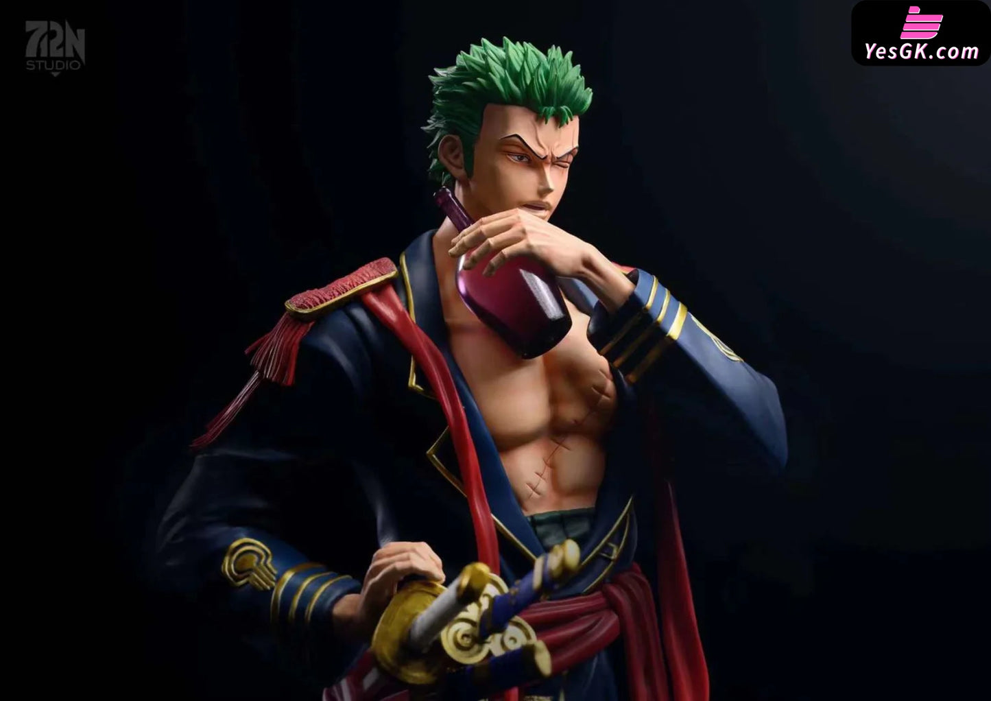 One Piece Glory Series - Military Uniform Roronoa Zoro #1 Statue 712N Studio [Pre-Order]