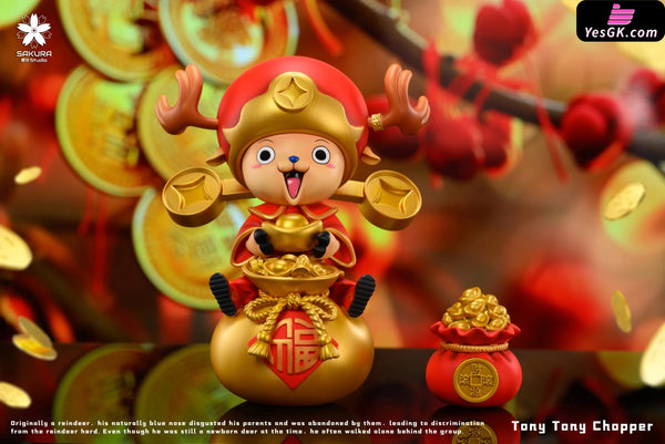 One Piece God Of Wealth Chopper Statue - Sakura Studio [Pre-Order]