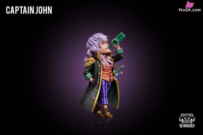 One Piece God Valley Incident #10 Rocks Pirates Captain John WCF GK Statue - YZ Studio [Pre-Order] - One Piece