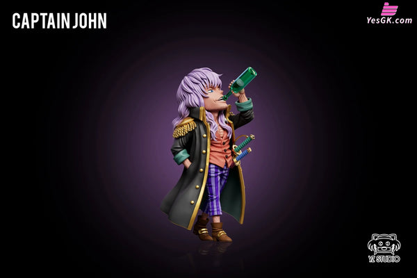 One Piece God Valley Incident #10 Rocks Pirates Captain John WCF GK Statue - YZ Studio [Pre-Order] - One Piece