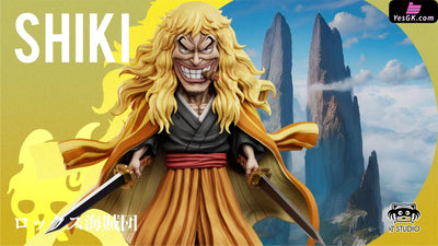 One Piece God Valley Incident #3 Rocks Pirates Golden Lion Shiki GK Statue - YZ Studio [Pre-Order] One Piece