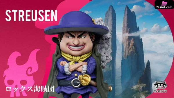 One Piece God Valley Incident #9 Rocks Pirates Streusen 1/20 GK Statue - YZ Studio [Pre-Order] One Piece