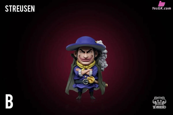 One Piece God Valley Incident #9 Rocks Pirates Streusen 1/20 GK Statue - YZ Studio [Pre-Order] Deposit / B: Streusen