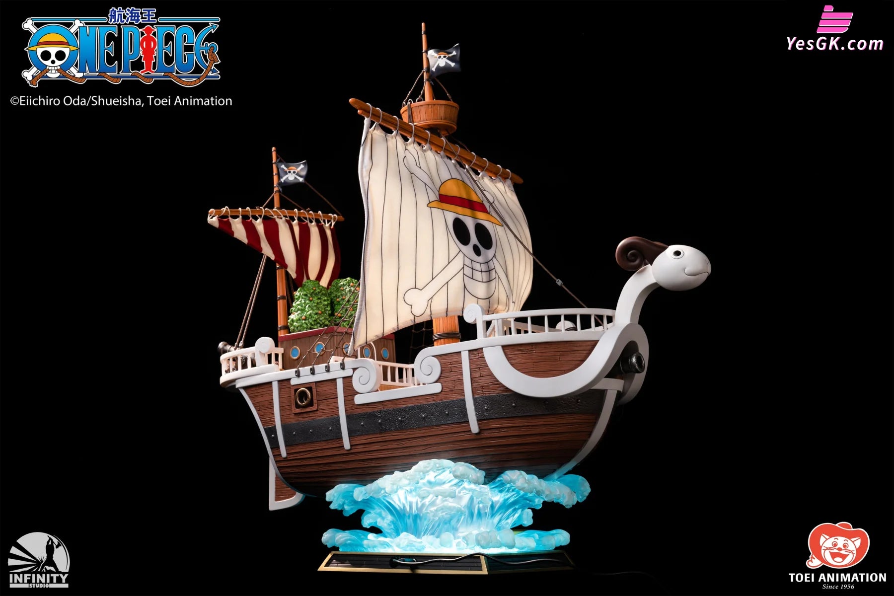 ArtStation - Mini merry, one piece, going merry