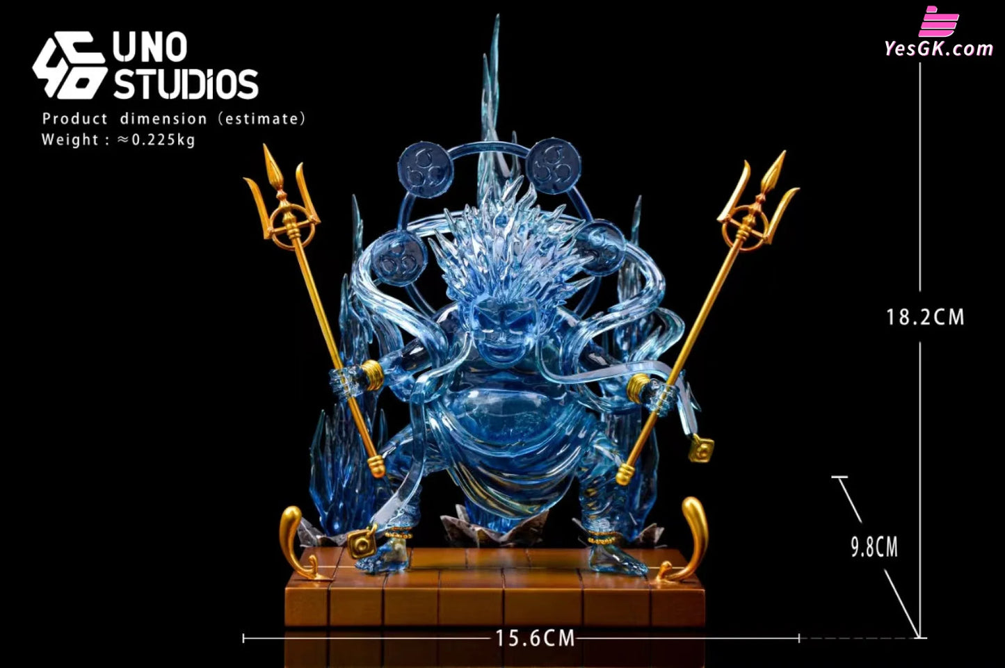 One Piece Goro No Mi Enel Raijin From Resin Statue - Uno Studio [Pre-Order] Full Payment / A(Enel