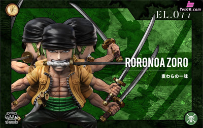 One Piece Grand Line Series Enies Lobby Arc Kyutoryu Roronoa Zoro GK Statue - YZ Studio [Pre-Order] One Piece