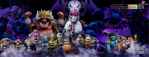 One Piece Grand Line Series Thriller Bark #17 107 107 Penguin Zombie Combo GK Statue - YZ Studio [Pre-Order] - One Piece