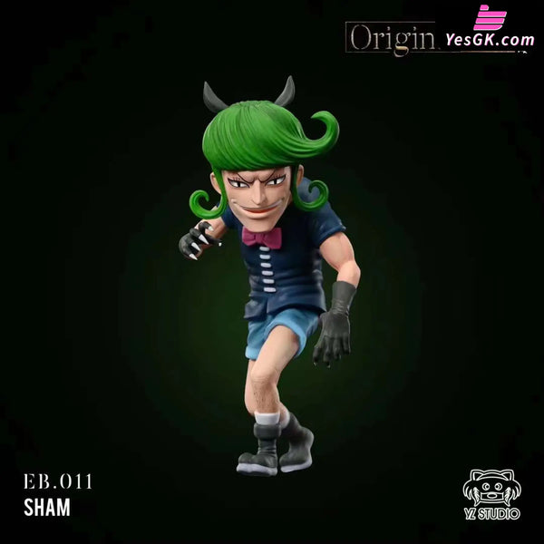 One Piece Great Route Series East Sea Chapter 011 Catman Brothers Sham & Buchi Statue - Yz Studio