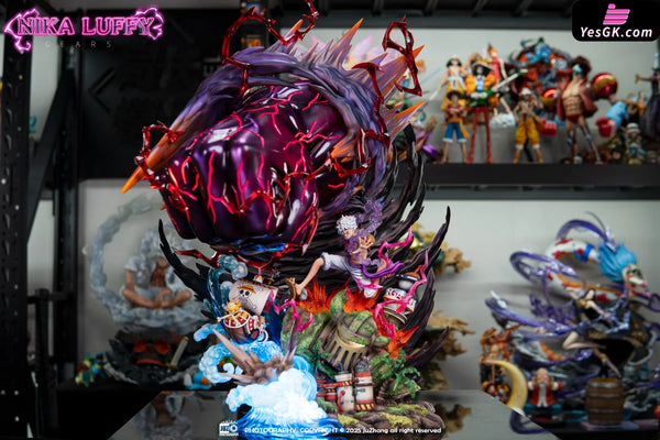 One Piece Gum-Gum Rocket Nika Luffy GK Statue - Seven Studio [In-Stock] - Full Payment - One Piece
