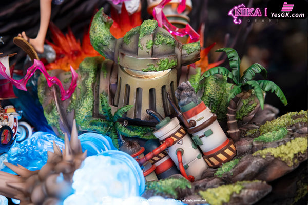 One Piece Gum-Gum Rocket Nika Luffy GK Statue - Seven Studio [In-Stock] - Full Payment - One Piece