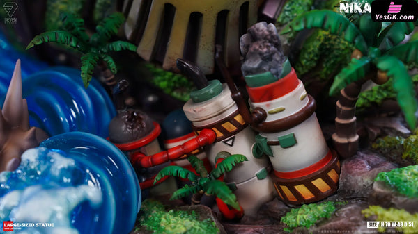 One Piece Gum-Gum Rocket Nika Luffy GK Statue - Seven Studio [In-Stock] - Full Payment - One Piece