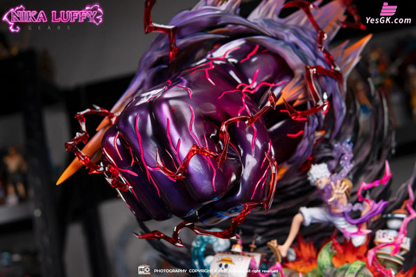 One Piece Gum-Gum Rocket Nika Luffy GK Statue - Seven Studio [In-Stock] - Full Payment - One Piece