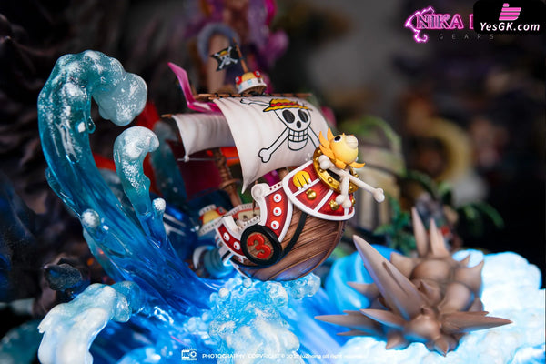 One Piece Gum-Gum Rocket Nika Luffy GK Statue - Seven Studio [In-Stock] - Full Payment - One Piece