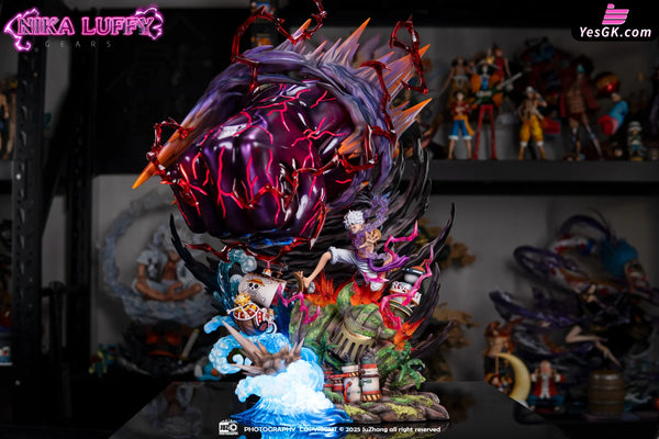 One Piece Gum-Gum Rocket Nika Luffy GK Statue - Seven Studio [In-Stock] - Full Payment - One Piece