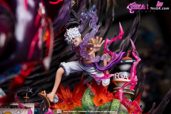 One Piece Gum-Gum Rocket Nika Luffy GK Statue - Seven Studio [In-Stock] - Full Payment - One Piece