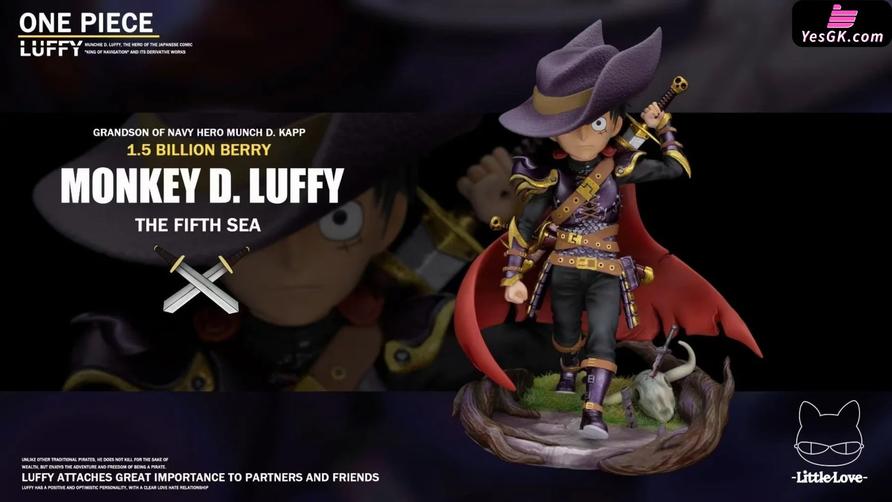 One Piece Halloween Series Luffy Resin Statue - Little Love Studio [Pre-Order Closed] Full Payment