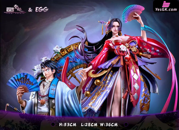 One Piece Hancock & Luffy 1/6 GK Statue - Yun Qi Studio & EGG Studio [Pre-Order] - One Piece