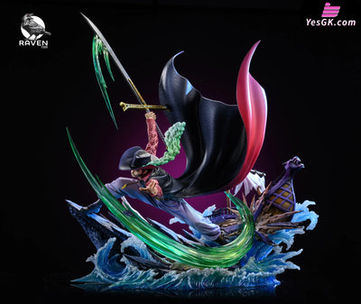 One Piece Hawkeye Dracule Mihawk GK Statue - Raven Studio [Pre-Order] Deposit / Translucent sword effect One Piece