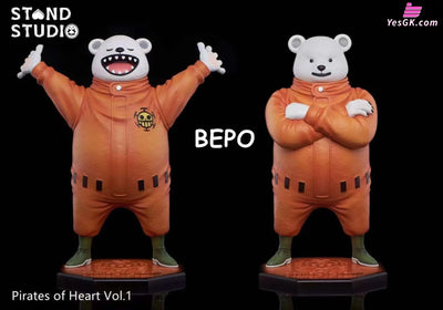 One Piece Heart Pirates #1 Bepo GK Statue - Stand Studio [In-Stock] - Full Payment - One Piece